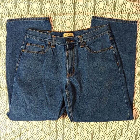 36X32 STRAIGHT leg. Blue mountain jeans - Picture 1 of 3